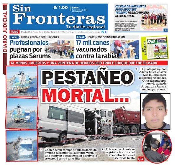  DIARIO SIN FRONTERAS PUNO 02092024