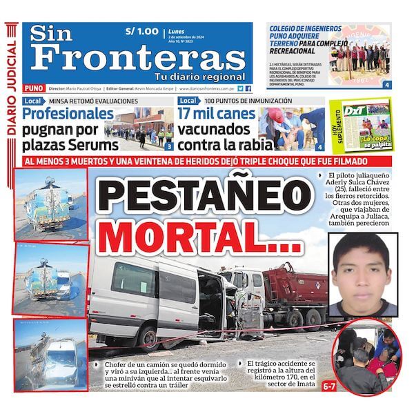 DIARIO SIN FRONTERAS PUNO