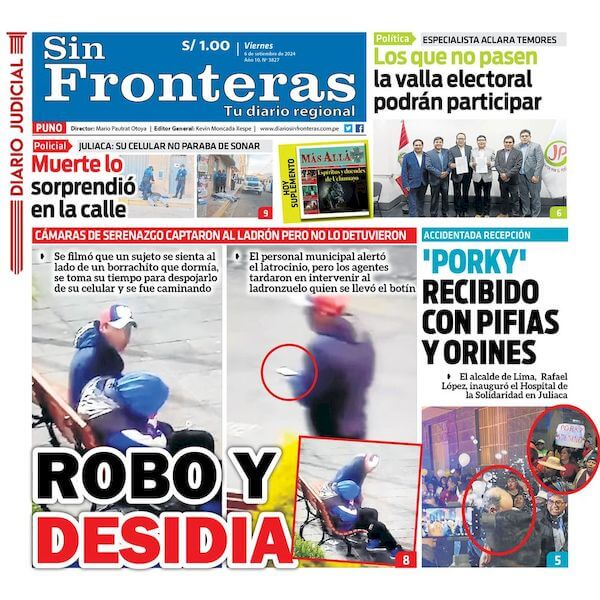 DIARIO SIN FRONTERAS PUNO