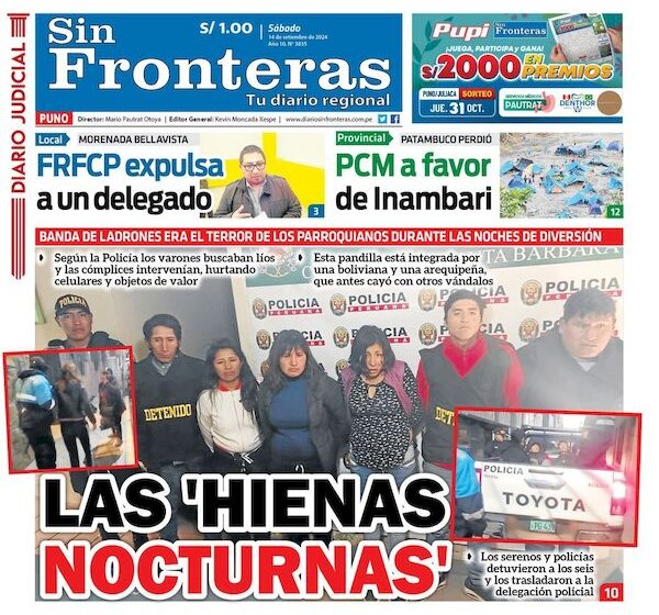 DIARIO SIN FRONTERAS PUNO