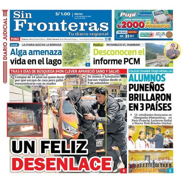 DIARIO SIN FRONTERAS PUNO