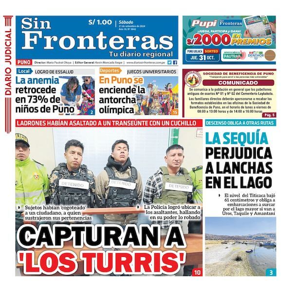 DIARIO SIN FRONTERAS PUNO