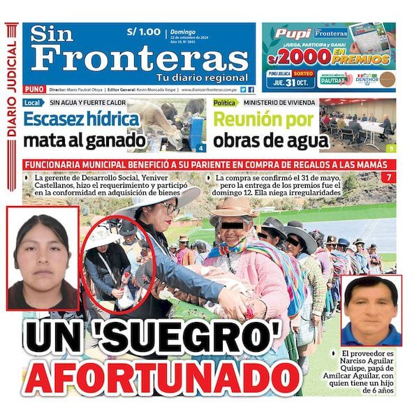 DIARIO SIN FRONTERAS PUNO