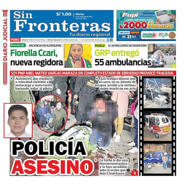 DIARIO SIN FRONTERAS PUNO