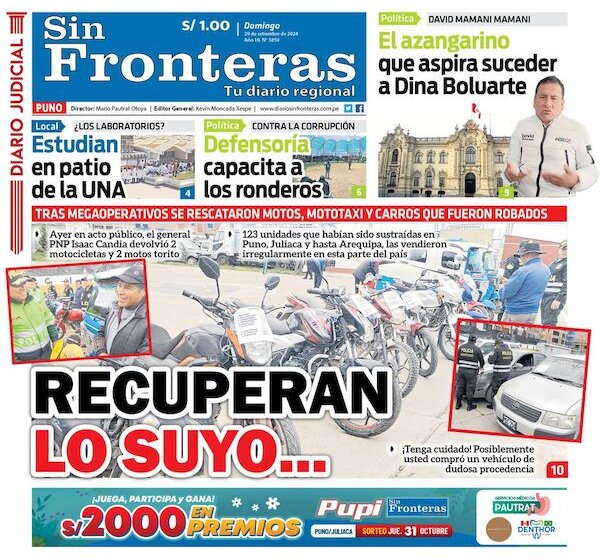 DIARIO SIN FRONTERAS PUNO