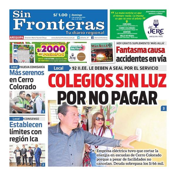 DIARIO SIN FRONTERAS AREQUIPA