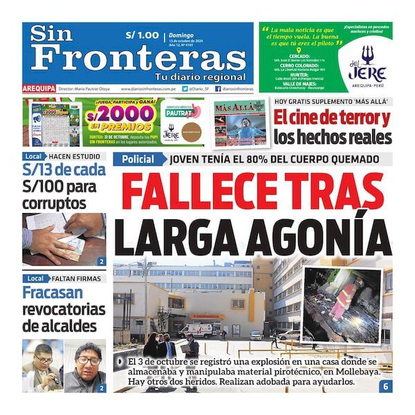 DIARIO SIN FRONTERAS AREQUIPA