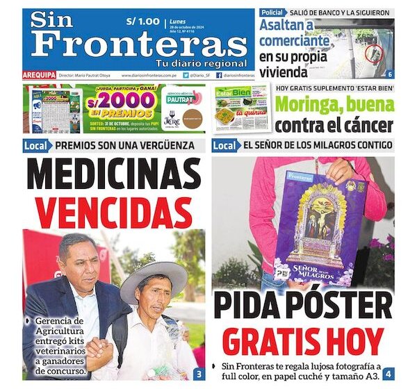 DIARIO SIN FRONTERAS AREQUIPA