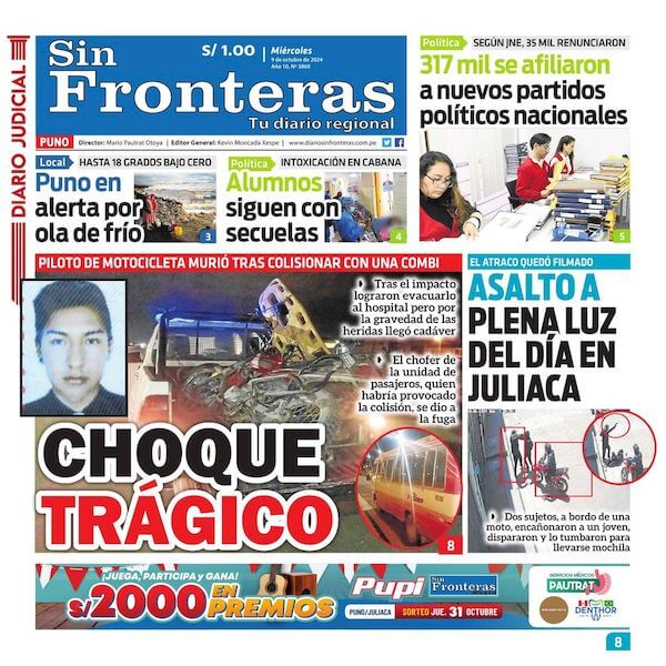 DIARIO SIN FRONTERAS PUNO