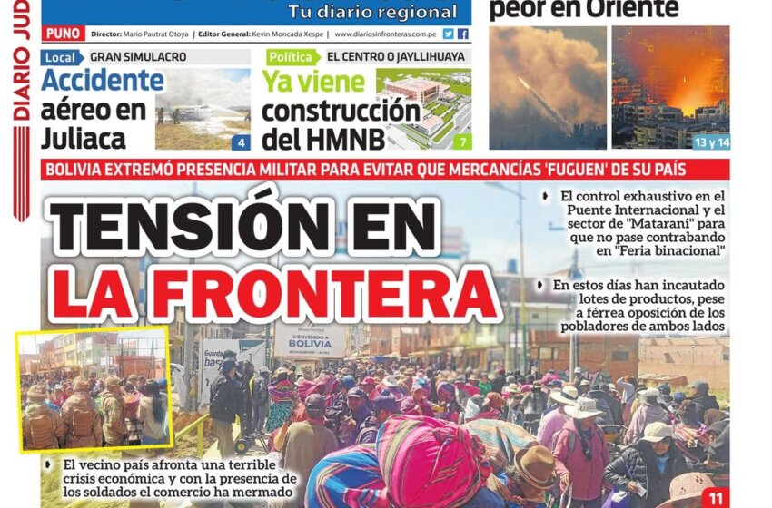 DIARIO SIN FRONTERAS PUNO