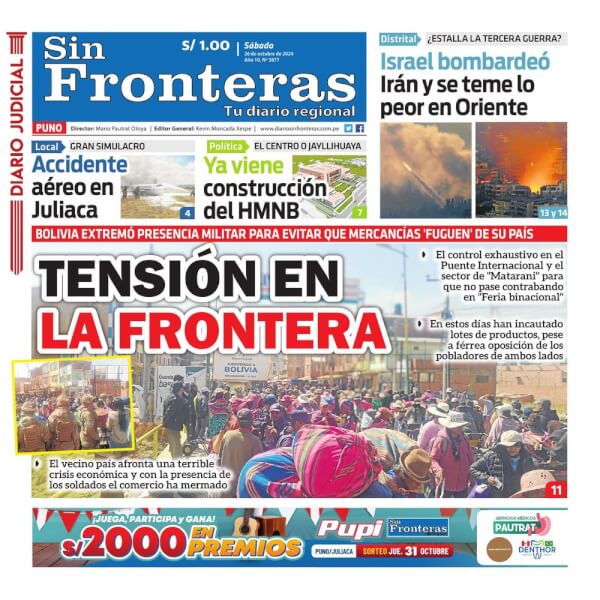 DIARIO SIN FRONTERAS PUNO