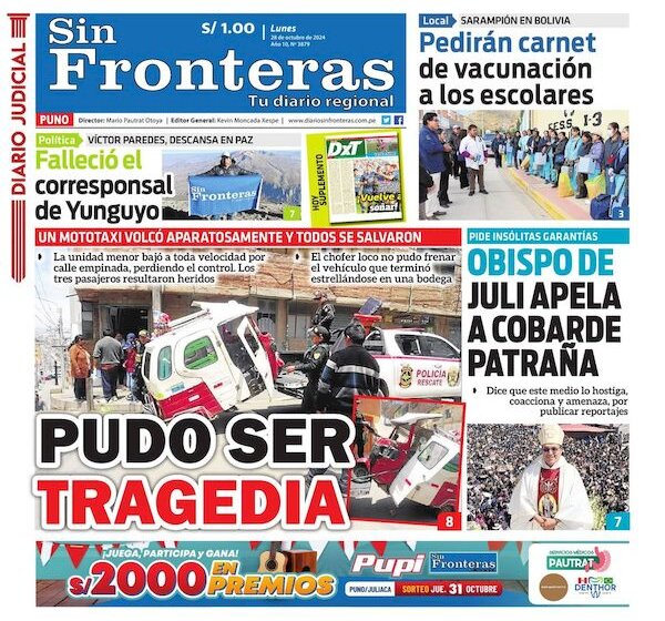 DIARIO SIN FRONTERAS PUNO