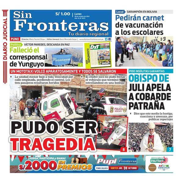 DIARIO SIN FRONTERAS PUNO