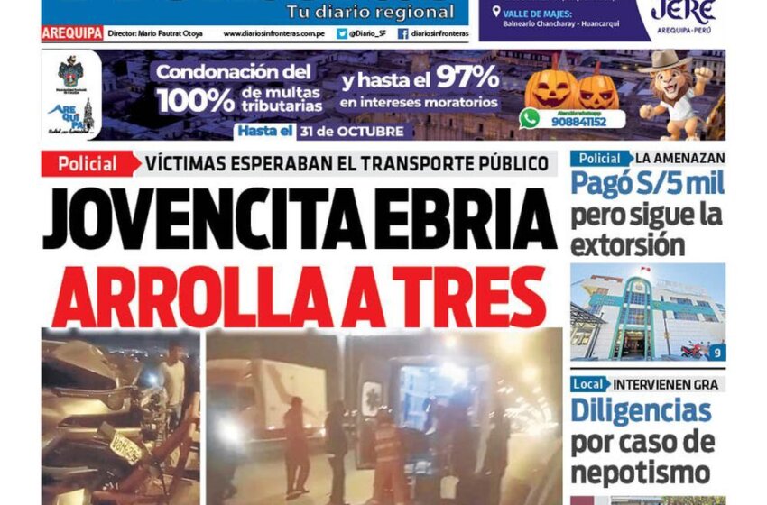 DIARIO SIN FRONTERAS AREQUIPA