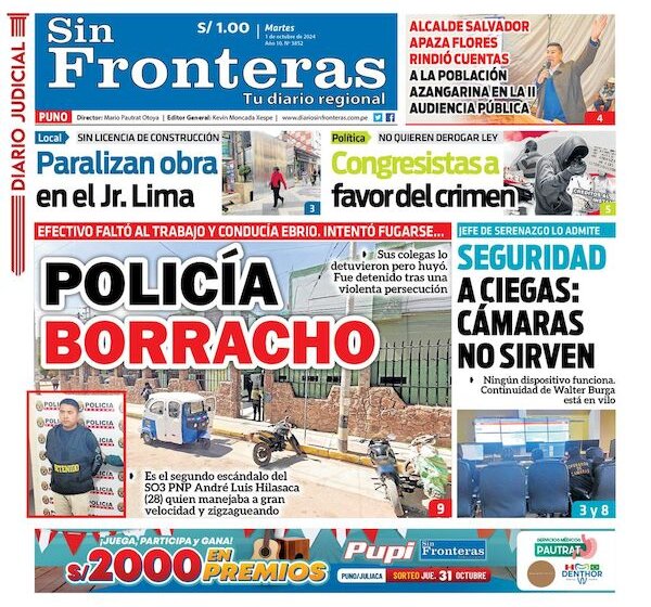  DIARIO SIN FRONTERAS PUNO 01102024