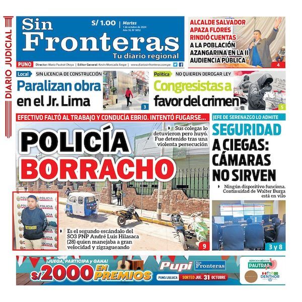 DIARIO SIN FRONTERAS PUNO