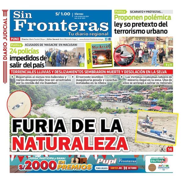 DIARIO SIN FRONTERAS PUNO