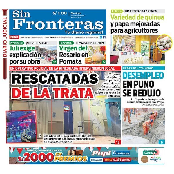 DIARIO SIN FRONTERAS PUNO