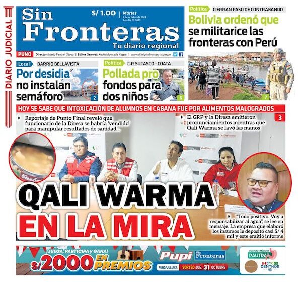 DIARIO SIN FRONTERAS PUNO