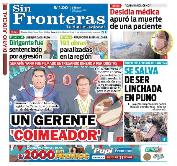 DIARIO SIN FRONTERAS PUNO