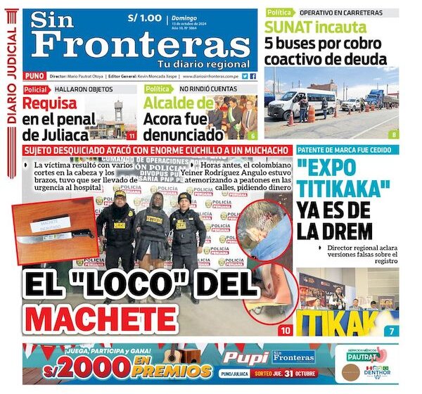 DIARIO SIN FRONTERAS PUNO