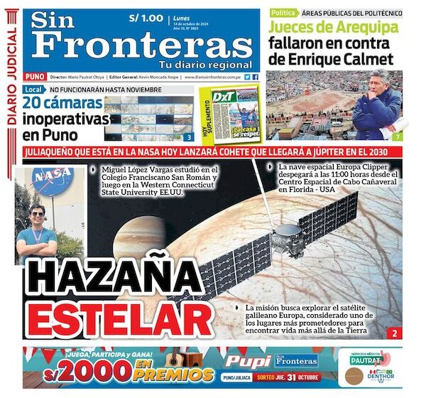  DIARIO SIN FRONTERAS PUNO 14102024