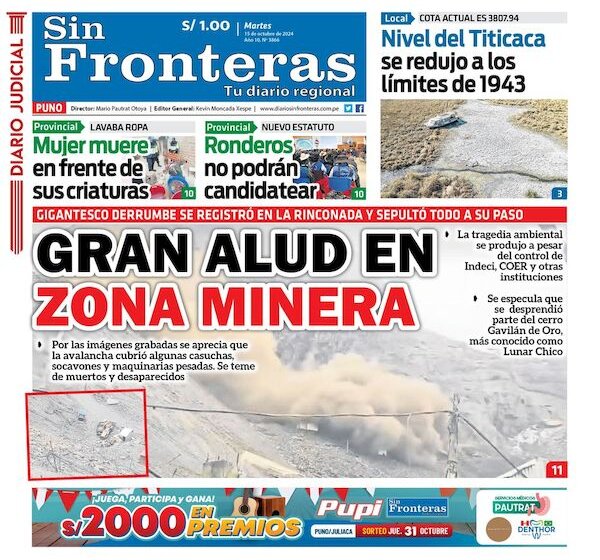  DIARIO SIN FRONTERAS PUNO 151020224