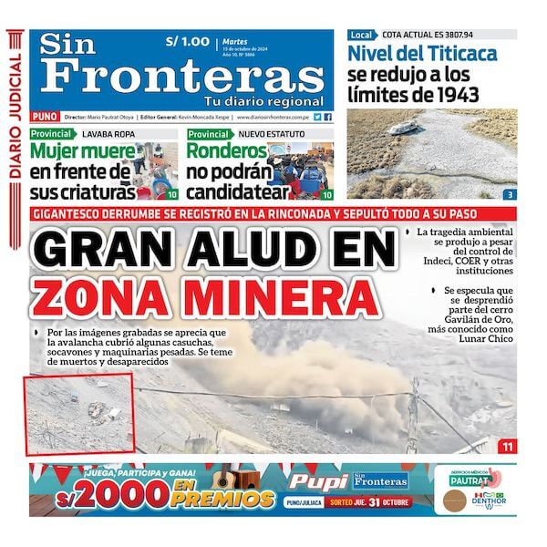 DIARIO SIN FRONTERAS PUNO