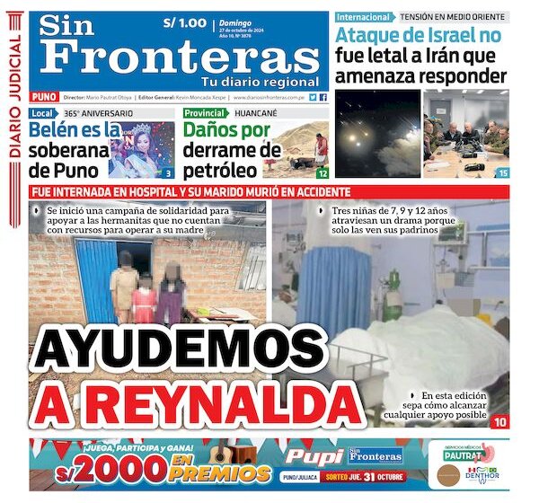 DIARIO SIN FRONTERAS PUNO