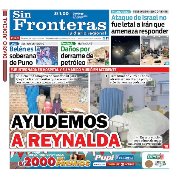 DIARIO SIN FRONTERAS PUNO