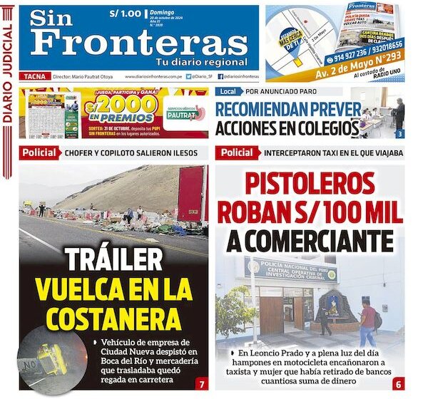 DIARIO SIN FRONTERAS TACNA