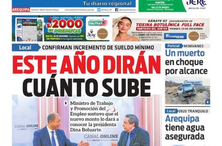 DIARIO SIN FRONTERAS AREQUIPA