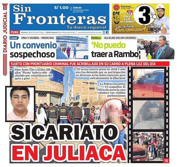 DIARIO SIN FRONTERAS PUNO