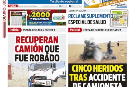 DIARIO SIN FRONTERAS TACNA