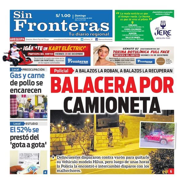 DIARIO SIN FRONTERAS AREQUIPA