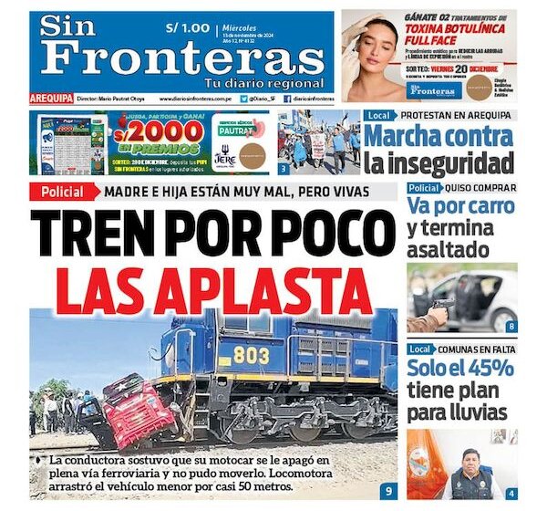 DIARIO SIN FRONTERAS AREQUIPA