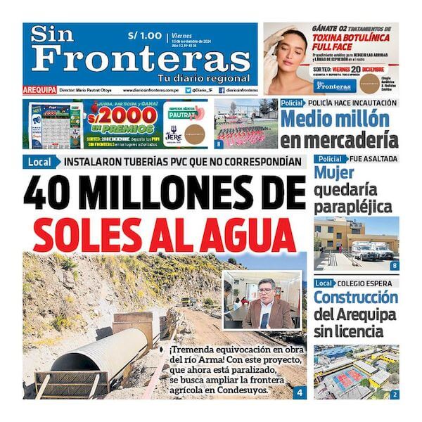 DIARIO SIN FRONTERAS AREQUIPA