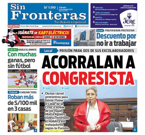 DIARIO SIN FRONTERAS AREQUIPA