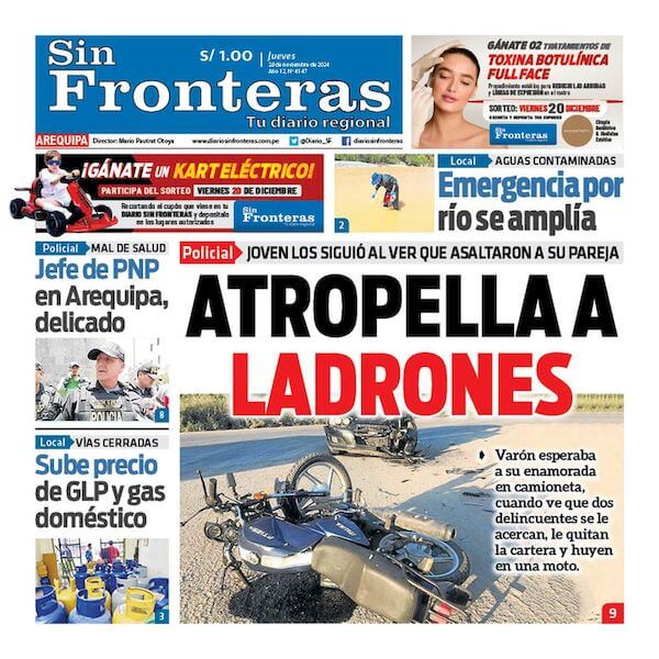 DIARIO SIN FRONTERAS AREQUIPA