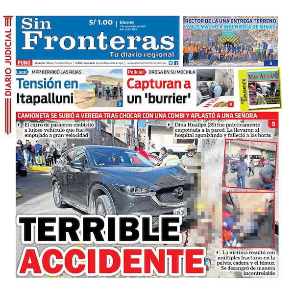 DIARIO SIN FRONTERAS PUNO