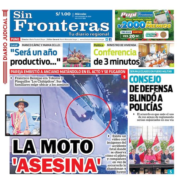 DIARIO SIN FRONTERAS PUNO