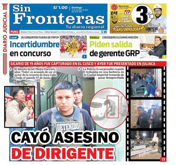 DIARIO SIN FRONTERAS PUNO