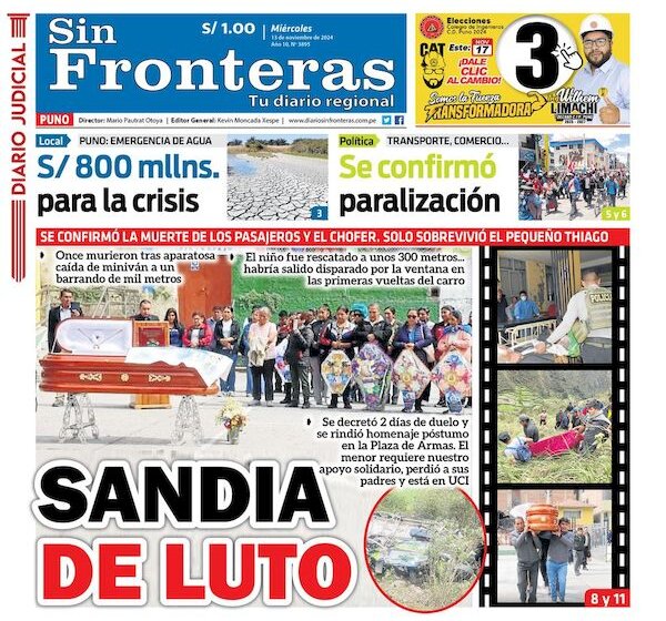 DIARIO SIN FRONTERAS PUNO