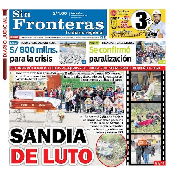 DIARIO SIN FRONTERAS PUNO