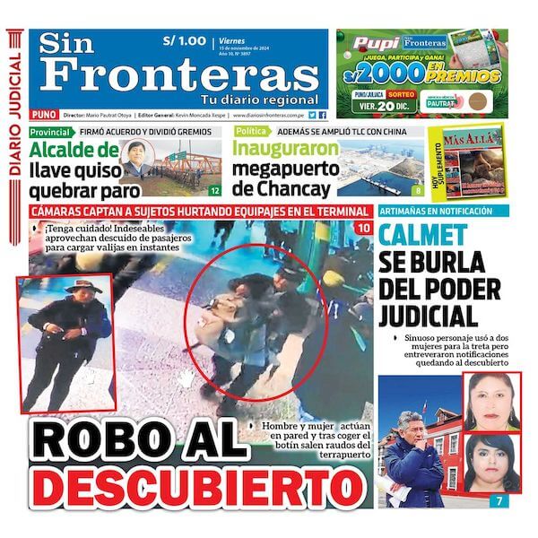 DIARIO SIN FRONTERAS PUNO