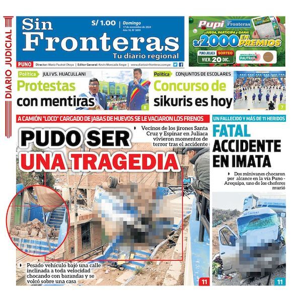 DIARIO SIN FRONTERAS AREQUIPA