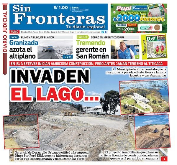 DIARIO SIN FRONTERAS PUNO