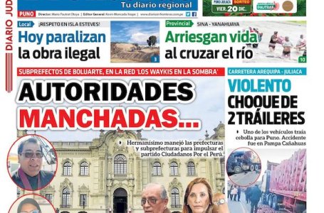 DIARIO SIN FRONTERAS PUNO