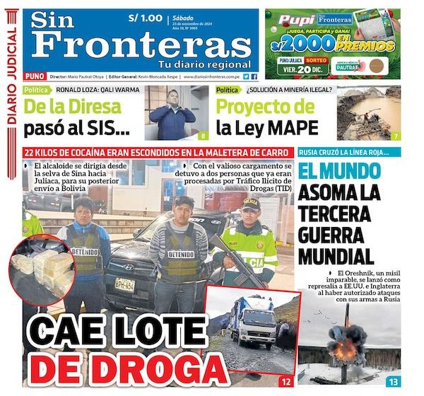 DIARIO SIN FRONTERAS PUNO