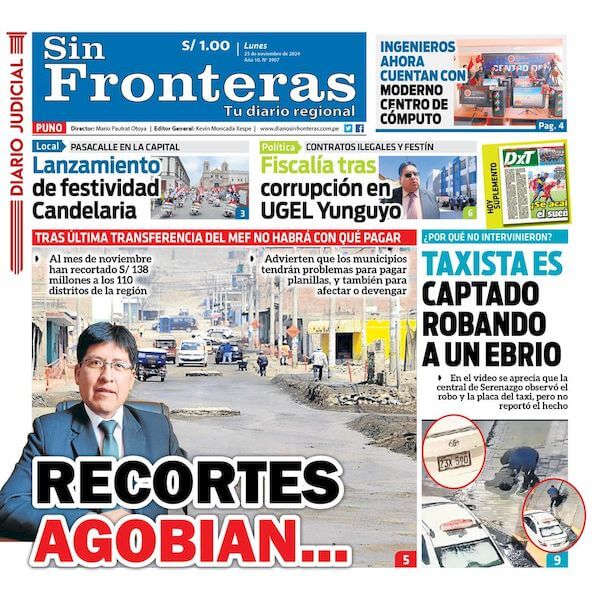 DIARIO SIN FRONTERAS PUNO